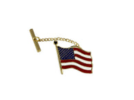 Gold American Flag Pin - Fine and Dandy