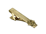 Gold Captain's Wheel Tie Bar - Fine and Dandy