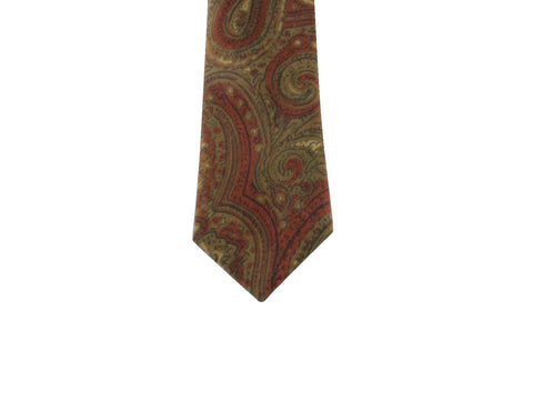 Paisley Velvet Tie - Fine and Dandy