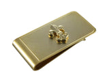 Gold Silver Fleur-De-Lis Money Clip - Fine and Dandy