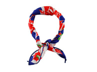 Bright Floral Cotton Neckerchief - Fine and Dandy
