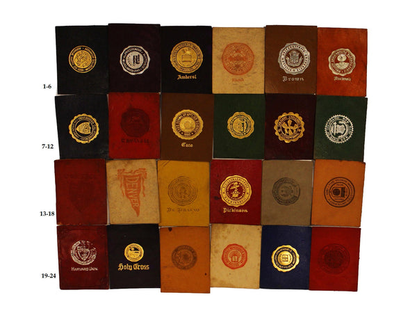 leather tobacco Collegiate & State Seal Tobacco Leather