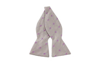Lavender Florette Bow Tie - Fine And Dandy