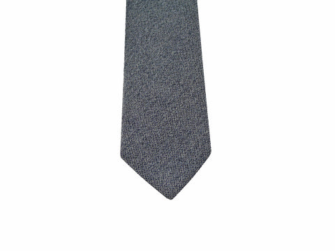 Herringbone Wool Blend Tie - Fine and Dandy