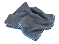Grey Striped Wool Blanket Scarf - Fine And Dandy