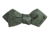 Emerald Satin Bow Tie - Fine and Dandy