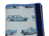 Classic Cars Panelled Pocket Square - Fine And Dandy