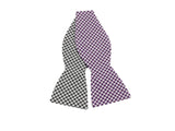 Gingham Reversible Bow Tie - Fine and Dandy