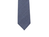 Steel Blue Wool Tie - Fine and Dandy