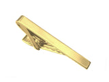 Gold Rectangular Tie Bar - Fine and Dandy