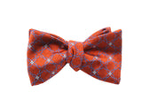 Red Links Silk Bow Tie - Fine And Dandy