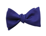 Royal Blue Wool Bow Tie - Fine and Dandy