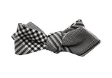 Glen Plaid Cotton Bow Tie - Fine and Dandy