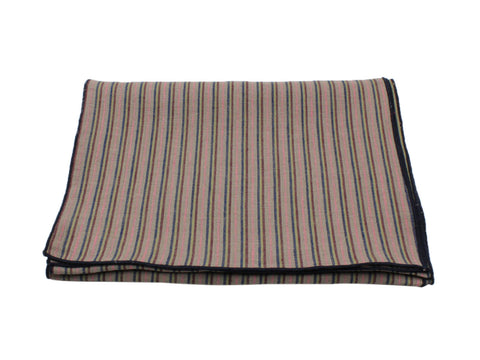 Multi Striped Silk/Linen Blend Scarf - Fine And Dandy