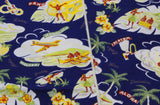 Hawaiian Print Cotton Neckerchief - Fine And Dandy