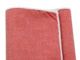 Red Chambray Cotton Pocket Square - Fine And Dandy