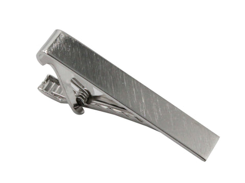 Brushed Wide Tie Bar - Fine And Dandy