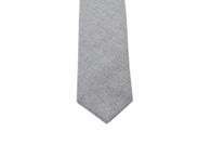 Grey Wool Tie - Fine And Dandy