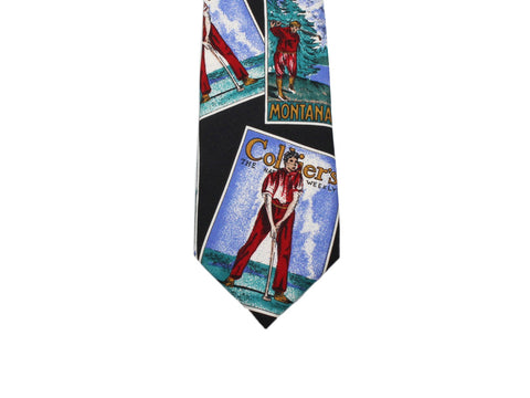 Collier’s Weekly Silk Tie - Fine and Dandy