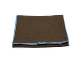  Brown Donegal Tweed Wool Scarf - Fine And Dandy