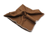 Chocolate Brown Wool Blanket Scarf