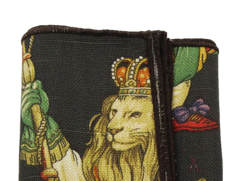 Medieval Menagerie Cotton Pocket Square - Fine and Dandy