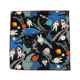 Outer Space Cotton Pocket Square - Fine and Dandy