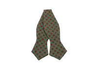 Green Florette Wool Bow Tie - Fine And Dandy