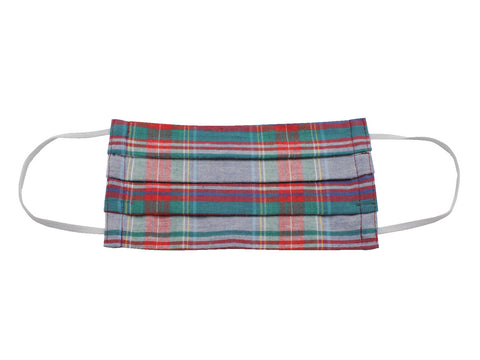 Plaid Flannel Face Mask - Fine And Dandy