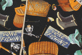  Gone Fishing Cotton Neckerchief - Fine And Dandy