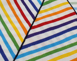 Rainbow Stripe Cotton Neckerchief - Fine And Dandy
