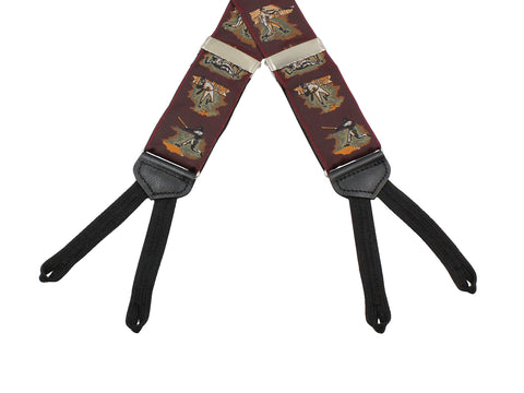 Baseball Premium Suspenders - Fine And Dandy