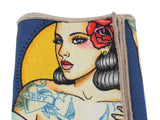 Tattoo Ladies Cotton Pocket Square - Fine And Dandy