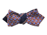 Striped & Patterned Reversible Bow Tie - Fine And Dandy