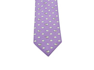 Lavender Sheep In The Clouds Silk Tie - Fine And Dandy